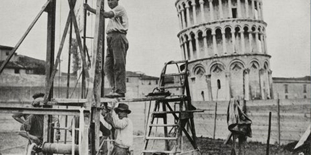 Construction of the Tower of Pisa
